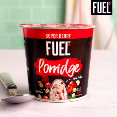 FUEL10K Super Berry Porridge Pot 70g - British product