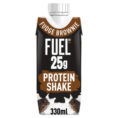 FUEL10K fudge brownie breakfast shake 330ml, UK version