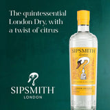 Sipsmith London Lemon Drizzle gin 70cl (British brand)