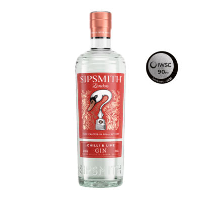 Sipsmith Chilli & Lime Gin 70cl, imported from the UK