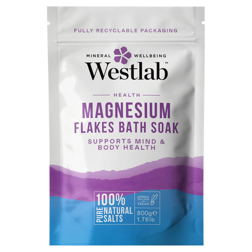 Westlab Health Magnesium Flakes Bath Soak 800g