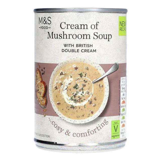 M&S Cream of Mushroom Soup   400g