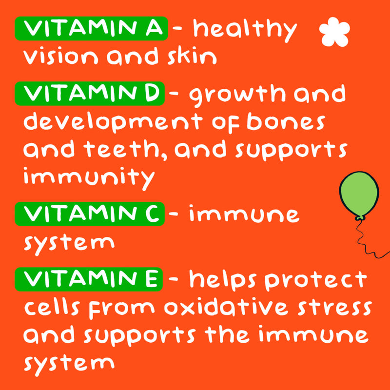 Haliborange Halibaby toddler multivitamin orange liquid 250ml, UK version