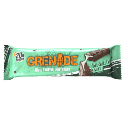 Barre Protéinée Grenade Menthe Chocolat Noir 60g