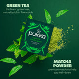 Pukka Supreme Matcha Green Tea 30g, imported from the UK