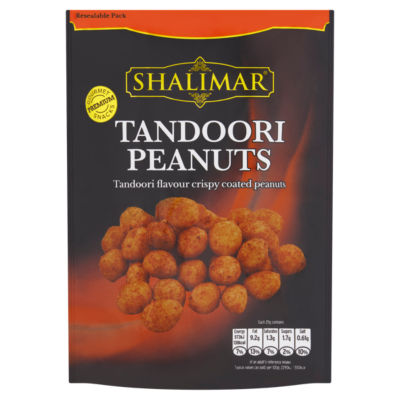 Shalimar tandoori peanuts 150g - British product