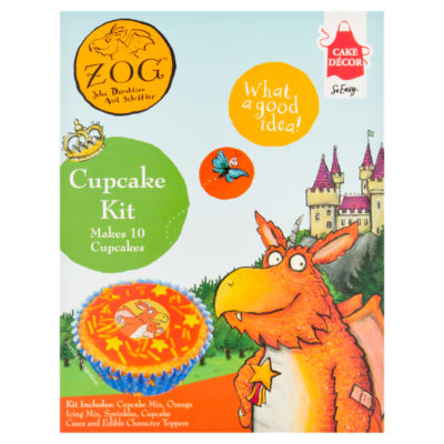 Cake Decor Zog cupcake kit 180g - British product