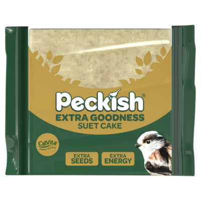 ASDA Peckish Extra Goodness Suet Cake 300g- Buy online at McGrocer