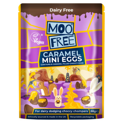 Moo caramel mini eggs 84g, UK version