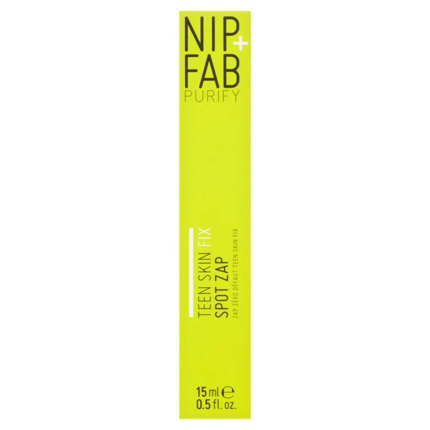 Nip+Fab Purify Teen Skin Fix Spot Zap 15ml GOODS ASDA   