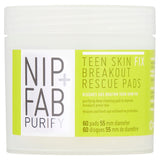 Nip+Fab Teen Skin Fix Breakout Rescue Pads GOODS ASDA   