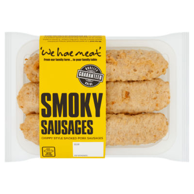 We Hae Meat smoky sausages 300g (British brand)