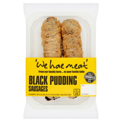 We Hae Meat Black Pudding Sausages 200g (British brand)