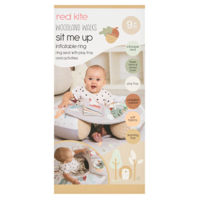 Red Kite Sit Me Up Inflatable Ring, imported from the UK