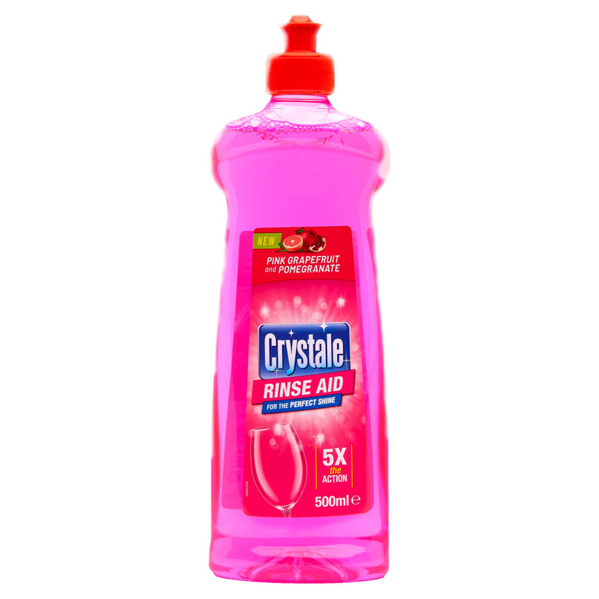 Crystale Rinse Aid Pink Grapefruit and Pomegranate GOODS ASDA   