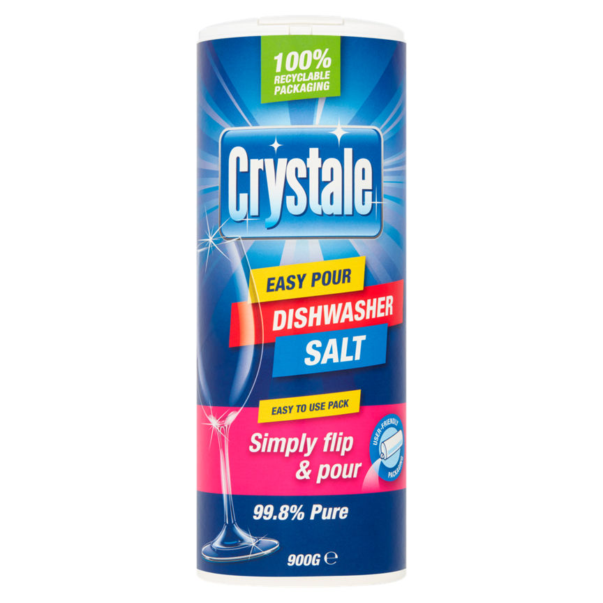 Crystale Easy Pour Dishwasher Salt GOODS ASDA   