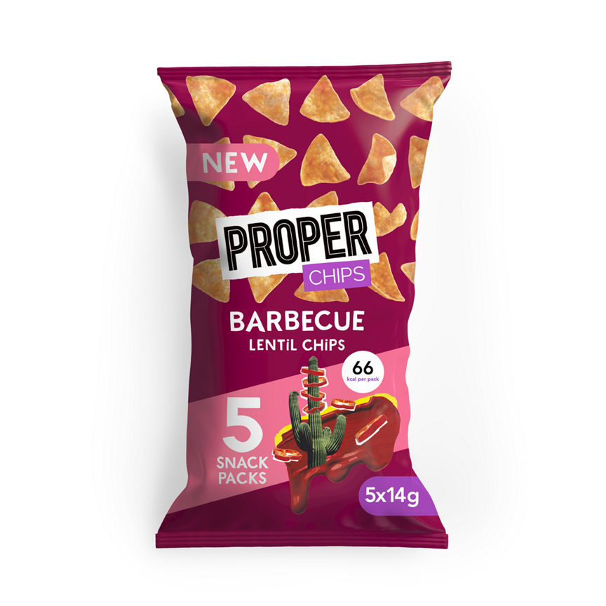 Properchips Barbecue Lentil Chips