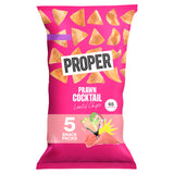 Proper prawn cocktail lentil chips 70g 5 pack, imported from the UK