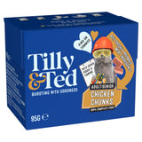 Tilly & Ted chicken cat food chunks 95g - British product