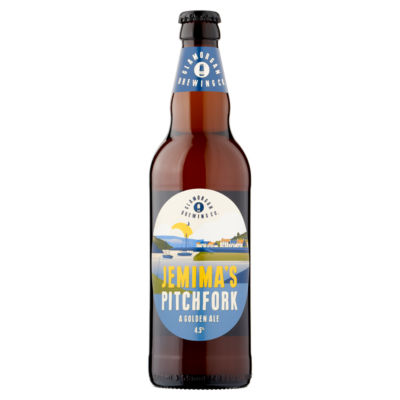 Glamorgan Brewing Co. Jemima's Pitchfork golden ale 500ml (British brand)