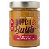 Batch & Butter crunchy peanut butter 340g, UK version
