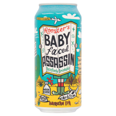 ASDA Roosters Brewery Baby Faced Assassin American IPA 440ml- Buy online at McGrocer