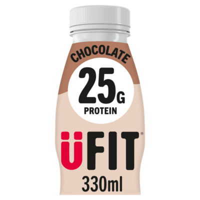 UFIT chocolate high-protein milkshake 330ml (British brand)