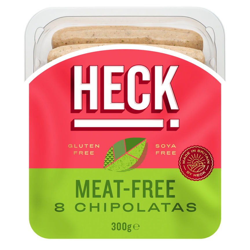 HECK 8 Meat-Free Chipolatas Sausages GOODS ASDA   