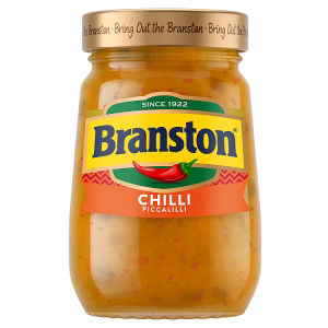 Branston chilli piccalilli 360g, imported from the UK