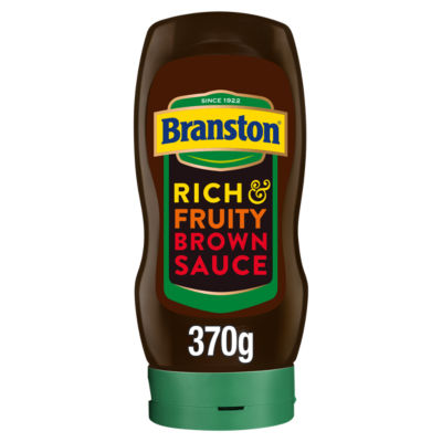 Branston brown sauce Rich & Fruity 370g, imported from the UK