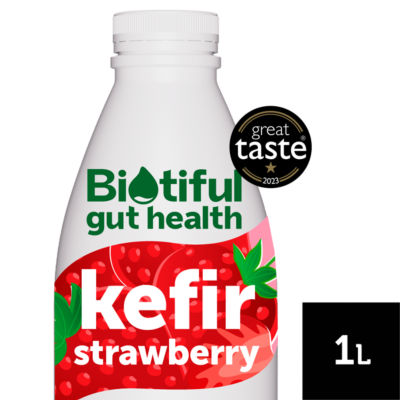 ASDA Biotiful Kefir Milk Drink Strawberry 1 Litre- Buy online at McGrocer