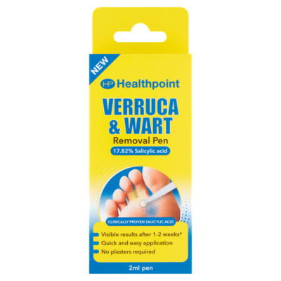 Healthpoint verruca and wart removal pen 2ml, imported from the UK