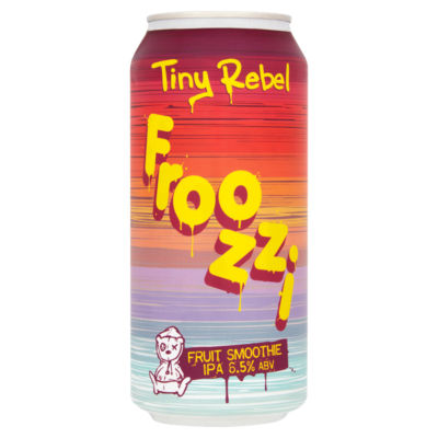 Tiny Rebel Froozzi Fruit Smoothie IPA 440ml, imported from the UK