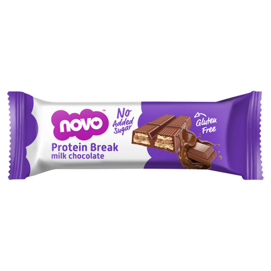 Novo Protein Break Milk Chocolate Energy Bar 21.5g GOODS ASDA   