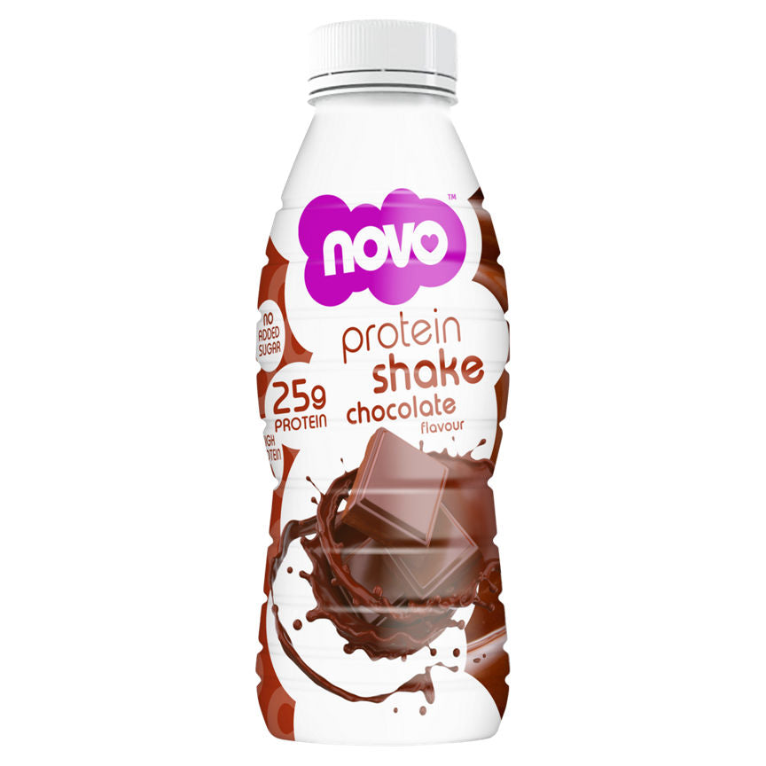 Novo Protein Shake Chocolate Flavour 330ml GOODS ASDA   