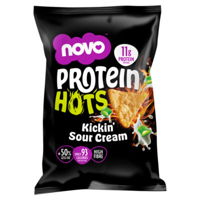 Novo protein chips Kickin' Sour Cream 45g - British product