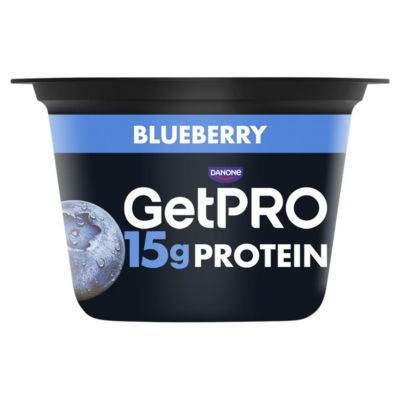 زبادي بروتين GetPro بالتوت الأزرق 160 جرام - اشترِ عبر الإنترنت من McGrocer