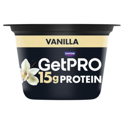 Yogourt protéiné GetPro 15g vanille 160g ASDA - Acheter en ligne sur McGrocer