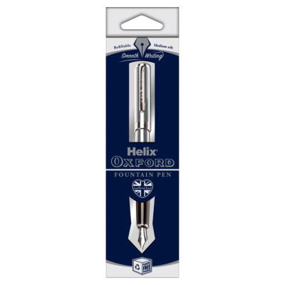 Helix Oxford Fountain Pen Medium Nib Writing Instrument