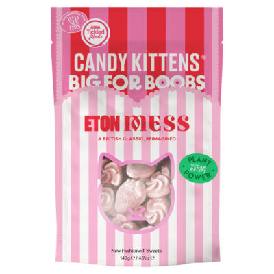 Candy Kittens Eton Mess fruit gum sweets 140g, UK version