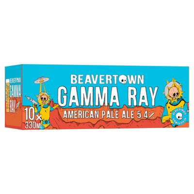 ASDA Beavertown Gamma Ray American Pale Ale Beer 10 x 330ml- Buy online at McGrocer