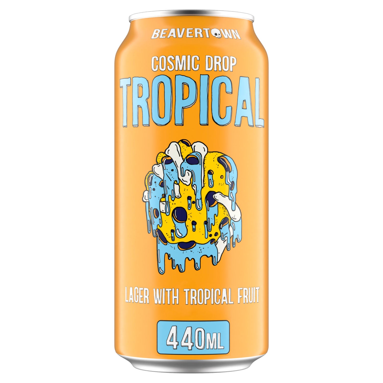 Beavertown Cosmic Drop tropical lager can 440ml (British brand)