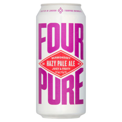 Fourpure Hazy Pale Ale 440ml (British brand)