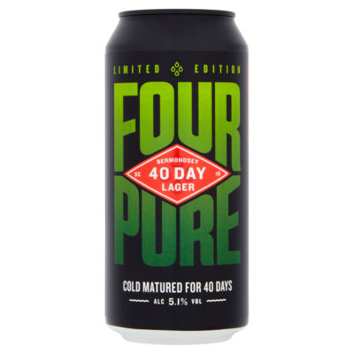 Fourpure Limited Edition Lager 440ml (British brand)