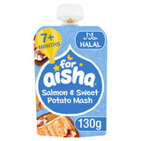 For Aisha Salmon & Sweet Potato Mash with Garden Peas 7+ Months GOODS ASDA   