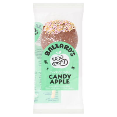 Ballards Trick or Treat candy apple 110g, imported from the UK