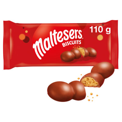 Biscuits Maltesers au chocolat et au miel en nid d'abeille, 110 g, importés du Royaume-Uni