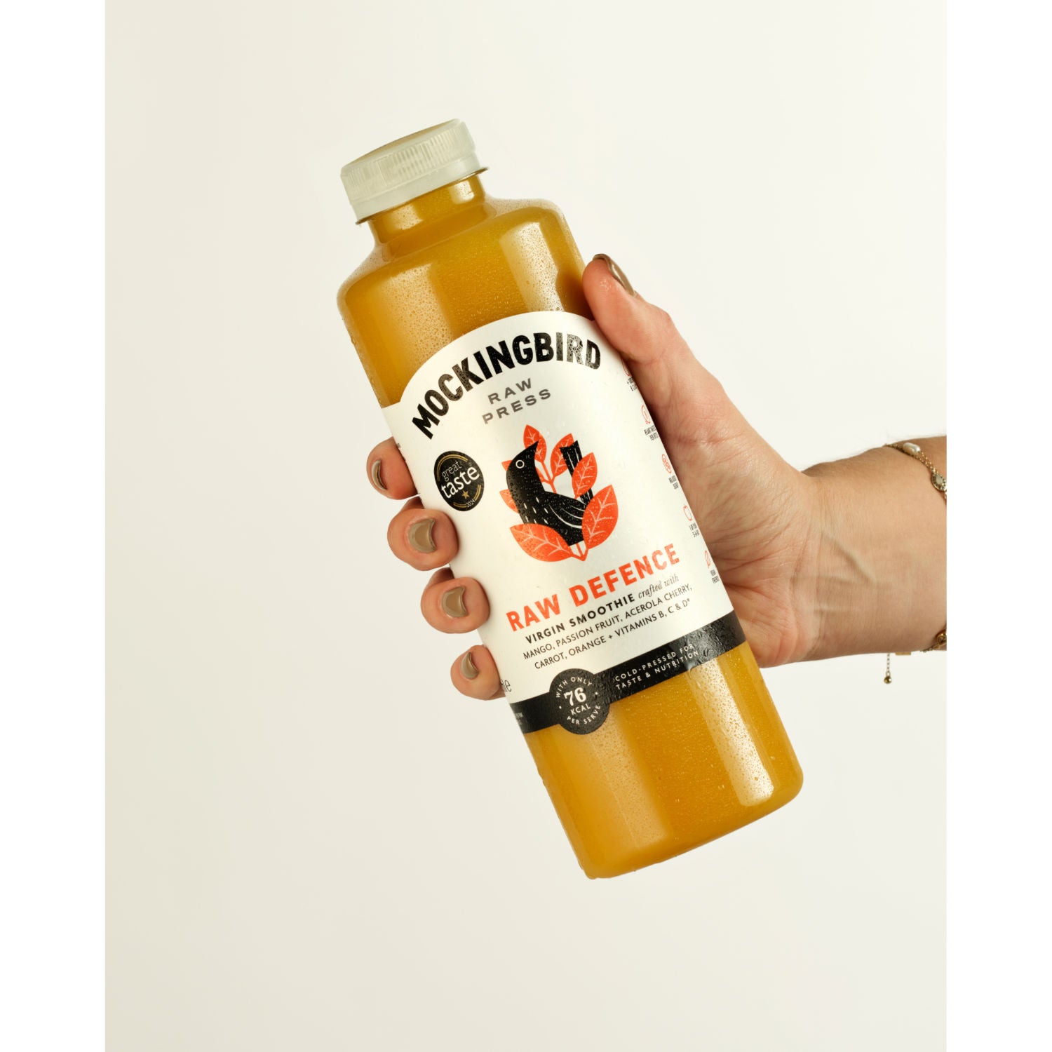 Mockingbird Raw Defence Virgin Smoothie 750ml, imported from the UK