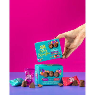 Monty Bojangles chocolate truffle selection gift box 135g, UK version