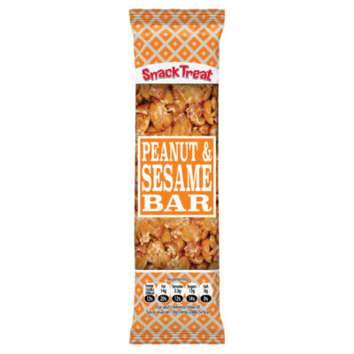 ASDA Snack Treat Peanut Sesame Caramel Bar 45g- Buy online at McGrocer